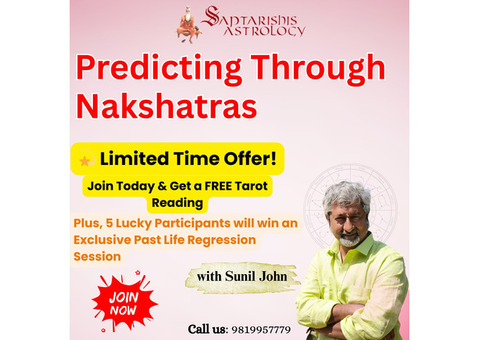 Mastering Predicting Through Nakshatras with Sunil John