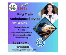 King Ensures Transfer Doesn’t Appear Uncomfortable in Darbhanga in a Train Ambulance