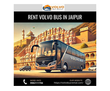 Volvo Bus on Rent in Jaipur for Comfortable Journeys