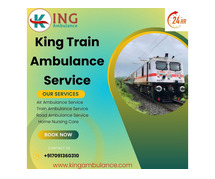 King Train Ambulance in Jabalpur prioritizes care during long distance transfers