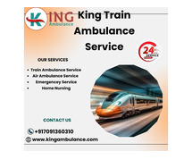 King Train Ambulance comes with a dedicated medical team in Darbhanga