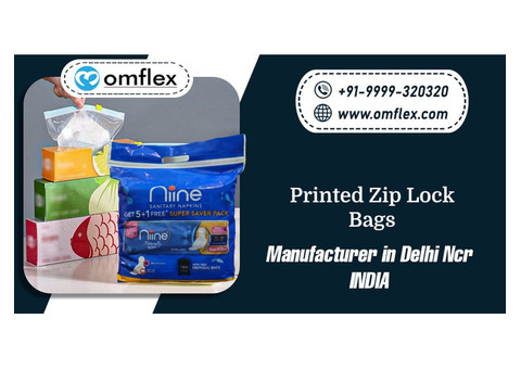 Printed Zip Lock Bags Manufacturer in Delhi Ncr