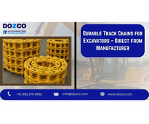 Durable Track Chains for Excavators – Direct from Manufacturer