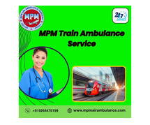 In Kolkata, MPM offers train ambulances stocked with the required tools