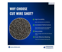 Steel Cut Wire Shot Manufacturer in Kolkata, India | Orient Industries