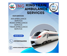 King Train Ambulance to Keep Patient Stable during Transfer in Allahabad