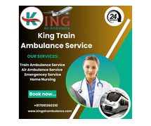 Book King Train Ambulance Services in Raipur to provide better patient care
