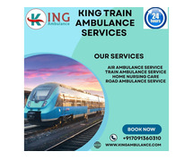 King Train Ambulance in Darbhanga tackles any potential situation during the transfer