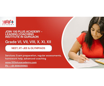 Leading Coaching Institute in Gurgaon – 100Plus Academy