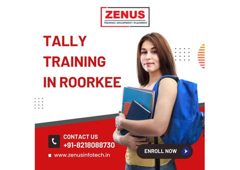 Best Tally Training in Roorkee by Zenus Infotech India Pvt. Ltd.