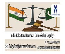 How Can a War Crime Be Legally Solved in India and Pakistan?