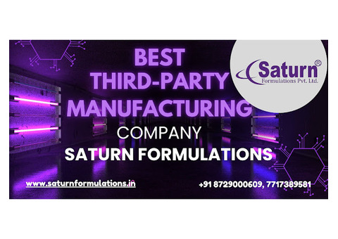 Benefits of Third-party manufacturing Join Saturn Formulations