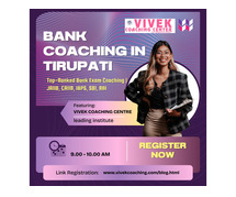 Bank Coaching in Tirupati