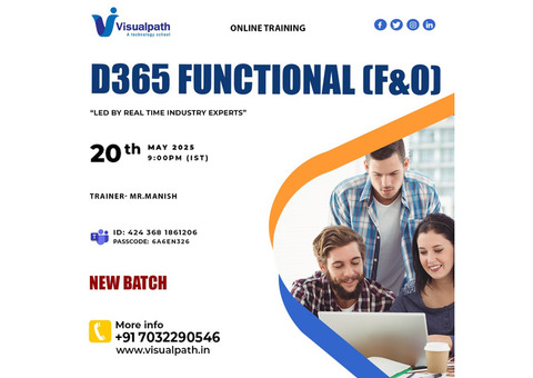 D365 Functional F&O Online New Batch