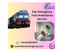 Use FALC Emergency Train Ambulance in Lucknow offers a completely unobstructed medical facility