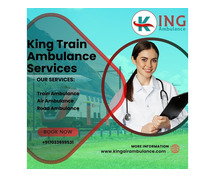 Choose King Train Ambulance in Patna for Safe and Budget-Friendly Patient Transfers