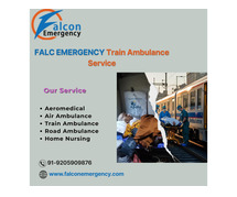 The Best Alternative for Medical Relocation in Varanasi is a FALC Emergency Train Ambulance