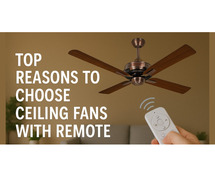 Buy Stylish Ceiling Fans with Remote Control | Breezalit Fans
