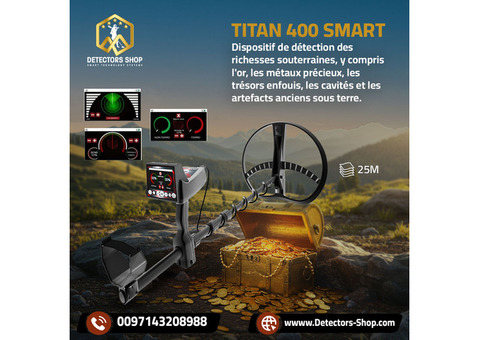 TITAN 400 SMART the best precious metals detector