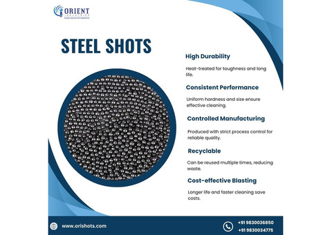 Industrial-Grade Cast Steel Shot by Orient Industries