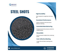 Industrial-Grade Cast Steel Shot by Orient Industries