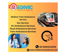 Book Medivic Train Ambulance Service In Lucknow