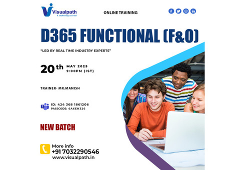 D365 Functional F&O Online New Batch