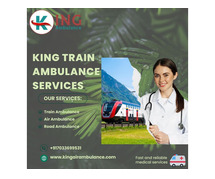 King Train Ambulance in Ranchi Offers an Accessible Means of Transportation for Patients