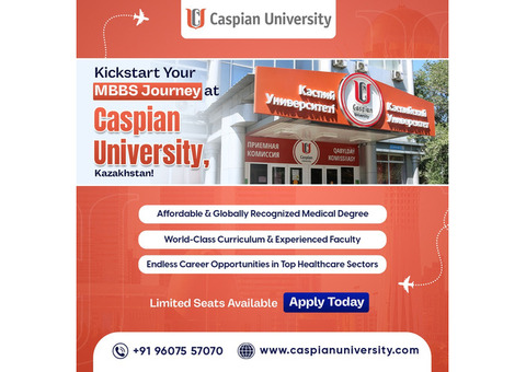 Low-Cost MBBS in Kazakhstan | Caspian University 2025