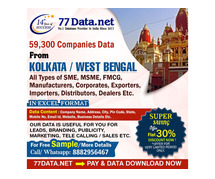 Download The 59300 Companies from KOLKATA / WEST BENGAL