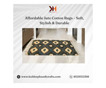 Affordable Jute Cotton Rugs – Soft, Stylish & Durable