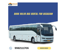 Volvo Bus Rental for Occasion