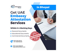 Looking for reliable and efficient UAE Embassy attestation services in Bhopal?