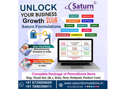 Elevate Your Pharma Business - Saturn Formulations