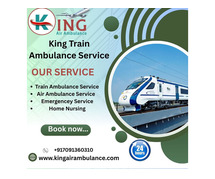 King Shifts in a Cordial and Capable Manner in Raipur in a Train Ambulance