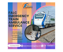 Falc Emergency Ensure Patient Never Feels Neglected in Ranchi in a Train Ambulance