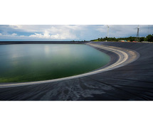 Sand Coating Geomembrane for Durable Pond & Canal Lining