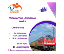 Transfer the patient safely with the help of Vedanta Train Ambulance in Meghalaya