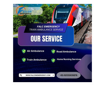 Falc Emergency Train Ambulance in Mumbai Facilitates Hospital Coordination for Patients