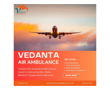 Superb and Rapid Air Ambulance with Medical Aid from Patna via Vedanta