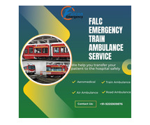 Patients receive prompt care through the Falc Emergency Train Ambulance in Chennai