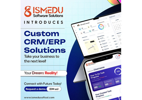 Custom CRM Solutions by ISMEDU Software Solutions