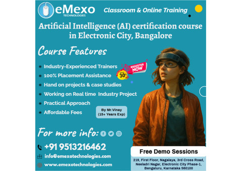 Best AI Training in Electronic City, Bangalore