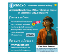 Best AI Training in Electronic City, Bangalore