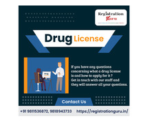 Drug License Registration In Delhi