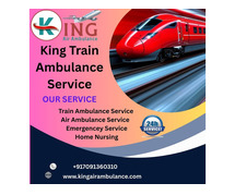 Choose King Train Ambulance for risk-free medical transportation in Dibrugarh