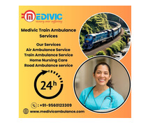 Medivic Train Ambulance provided a hassle-free transfer to patients in Bhopal