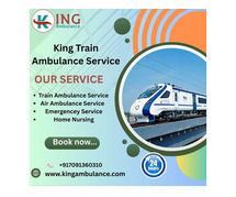 Choose king Train Ambulance for Fast and Safe Transportation in Delhi
