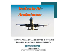 Superior and Affordable Air Ambulance with Medical Team in Lucknow via Vedanta
