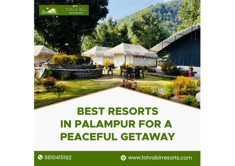 Best Resorts in Palampur for a Peaceful Getaway